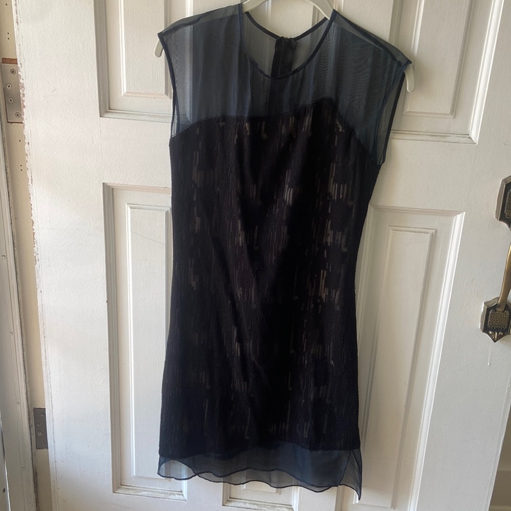 Black Helmut Lang Dress.